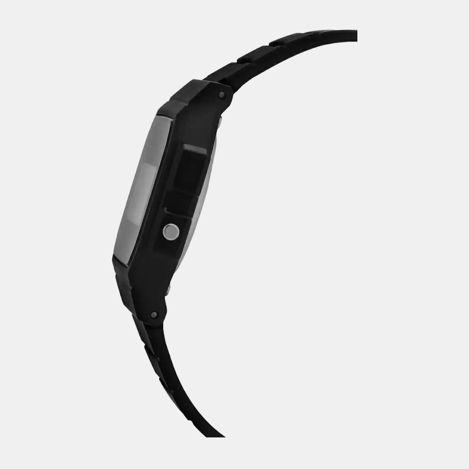 Youth Unisex Quartz Black Dial Digital Resin Watch D002