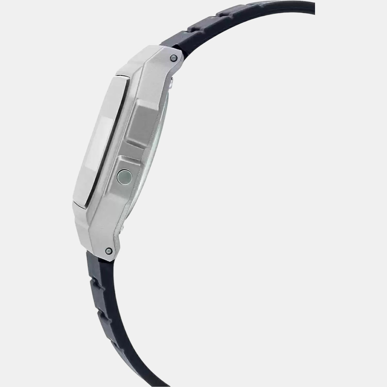 Youth Men Quartz Black Dial Digital Resin Watch D141