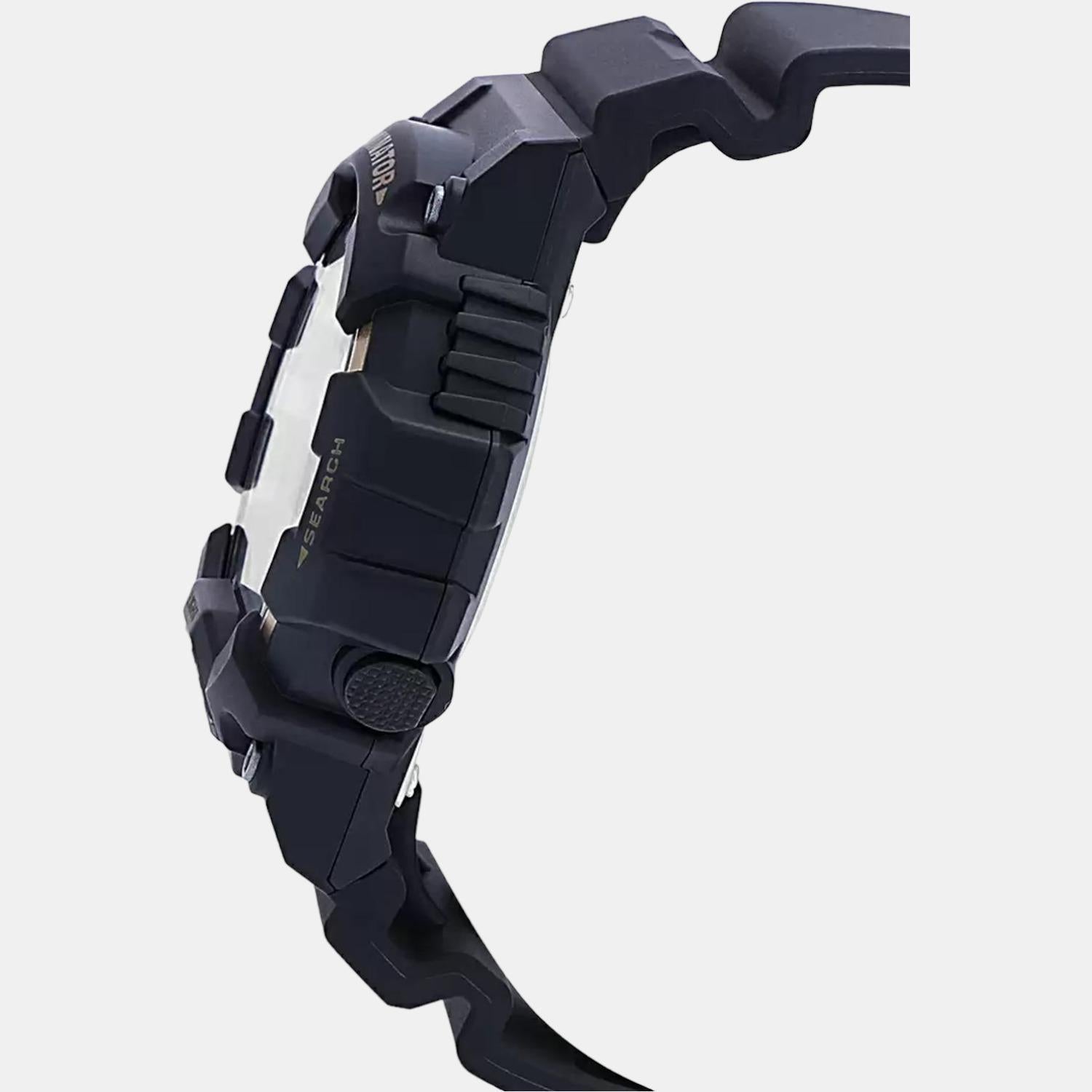 Youth Men Quartz Black Dial Digital Resin Watch D156