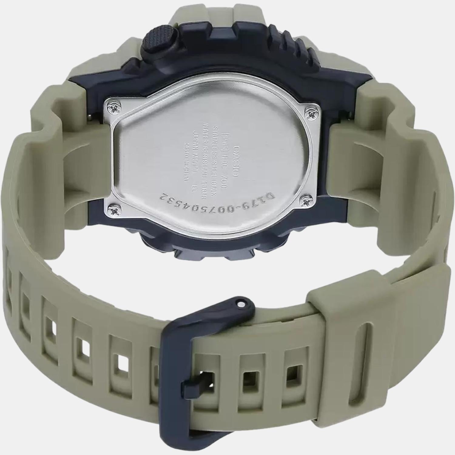 Youth Men Quartz Black Dial Digital Resin Watch D179