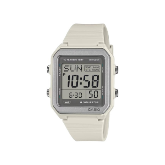 Casio W-221H-8AV I135 | G-Shock Unisex Quartz Grey Dial Digital Resin Watch