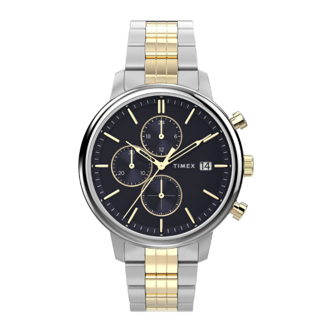 Timex TWEG26901 | TIMEX TREND Blue Round Dial Analog Men's Watch