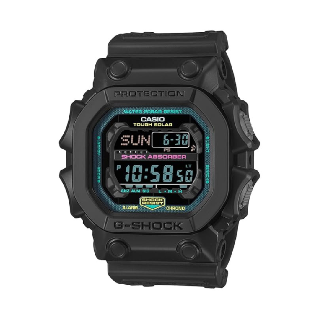 Casio GX-56MF-1DR G1565 | G-Shock Men Quartz Black Dial Digital Resin Watch.