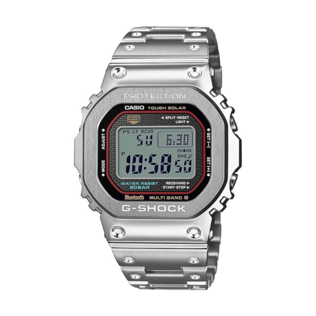 Casio GMW-B5000D-1CDR G1713 | G-Shock Men Quartz Black Dial Digital Stainless Steel Watch