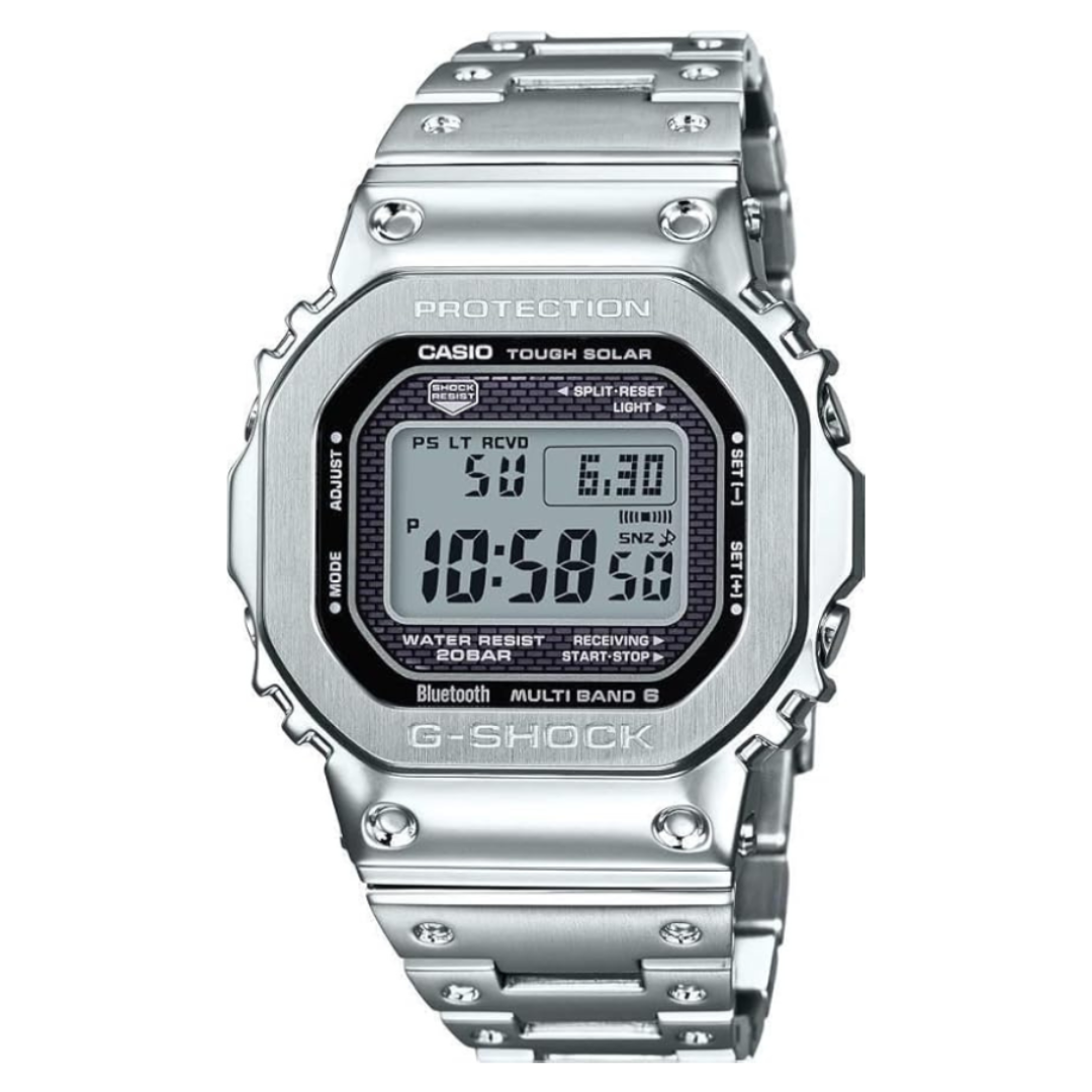 Casio GMW-B5000D-1DR G842 | G-Shock Men Quartz Black Dial Digital Stainless Steel Watch