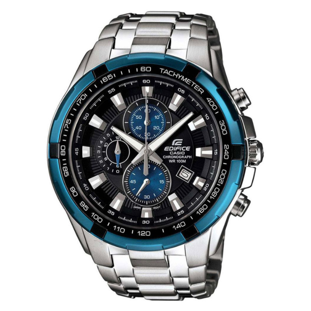Casio EF-539D-1A2VUDF ED462 | Edifice Men Quartz Black Dial Chronograph Stainless Steel Watch
