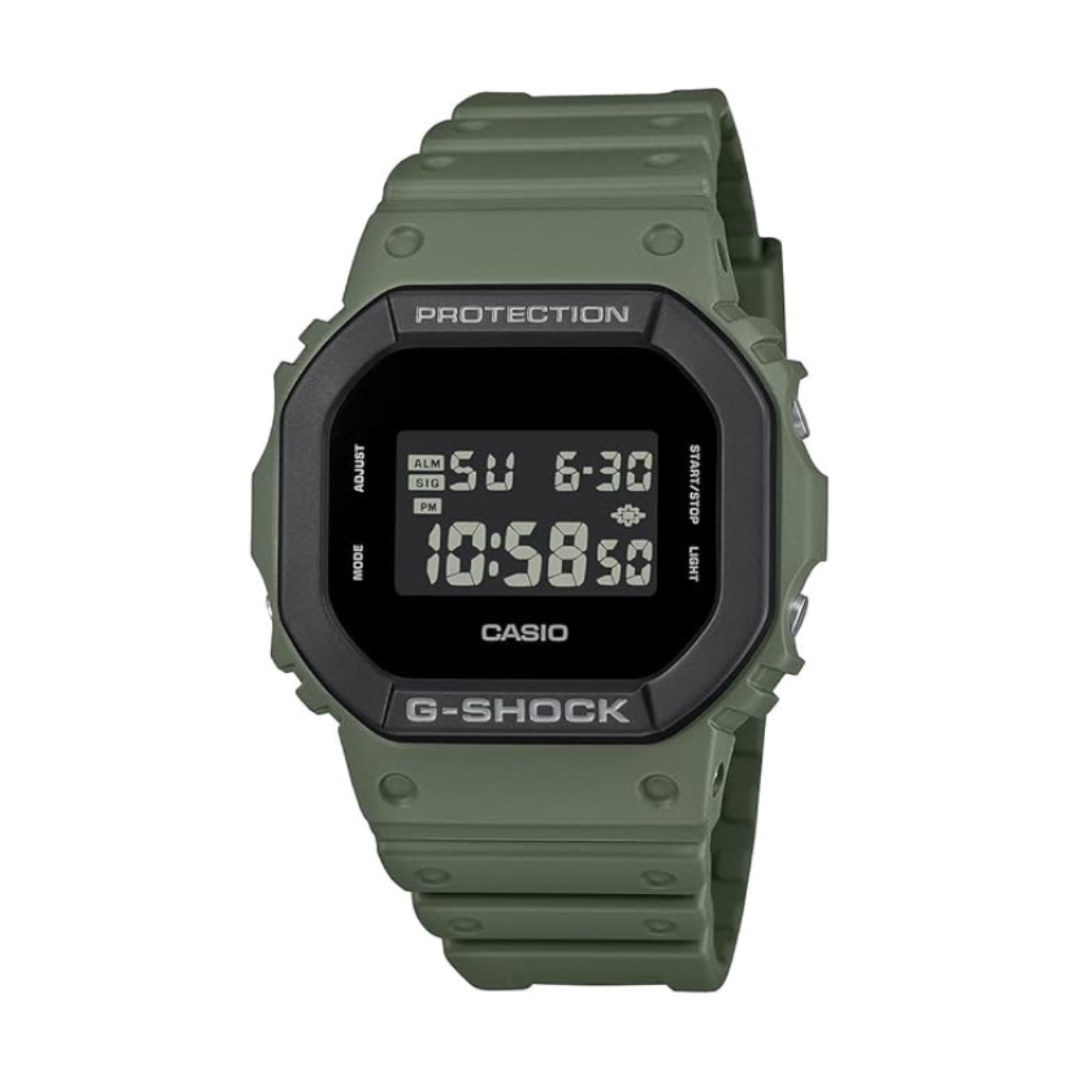 Casio DW-5610UU-3DR G1646 | G-Shock Men Quartz Black Dial Digital Resin Watch.