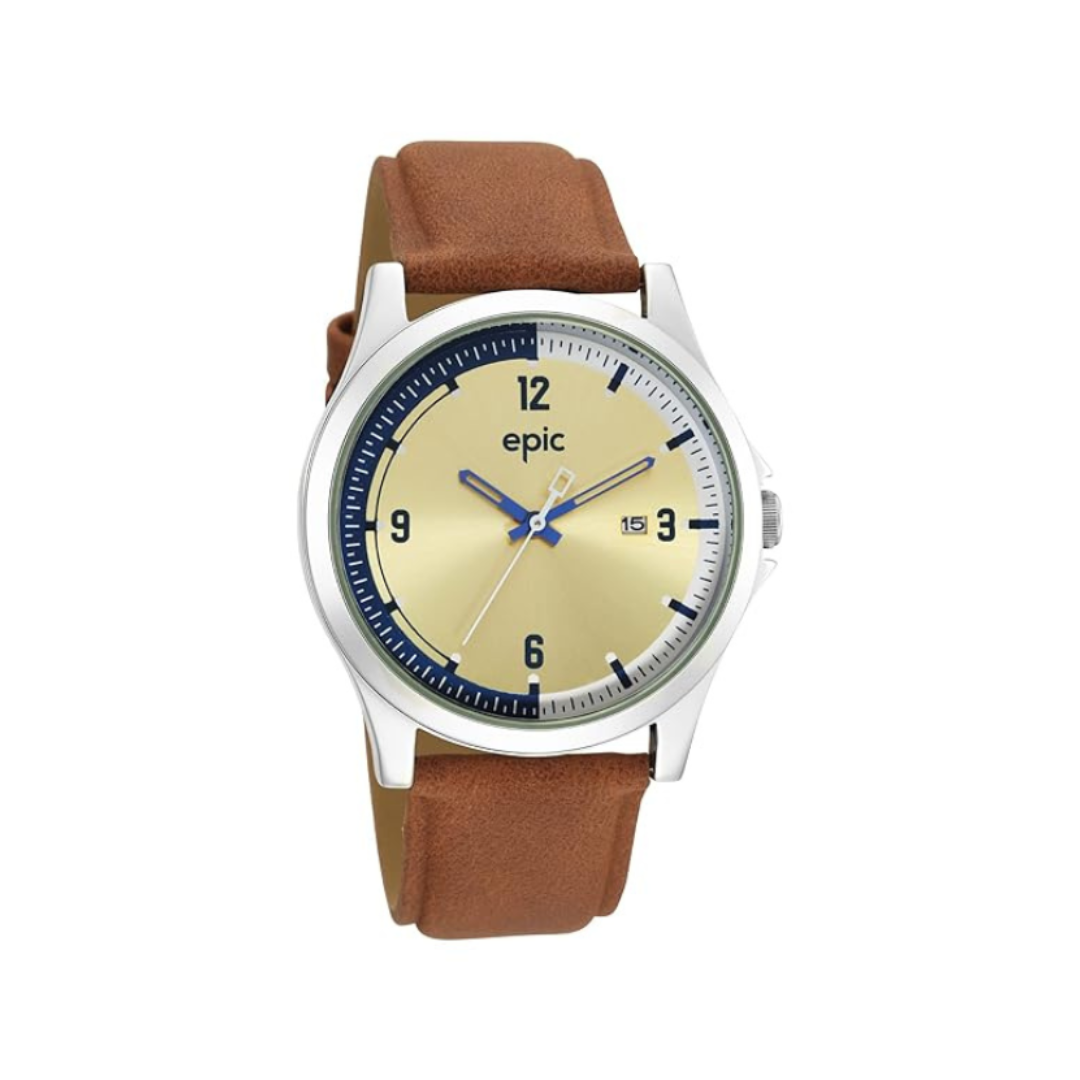 Sonata Epic EP10001SL01 | Epic Analog Watch For Men