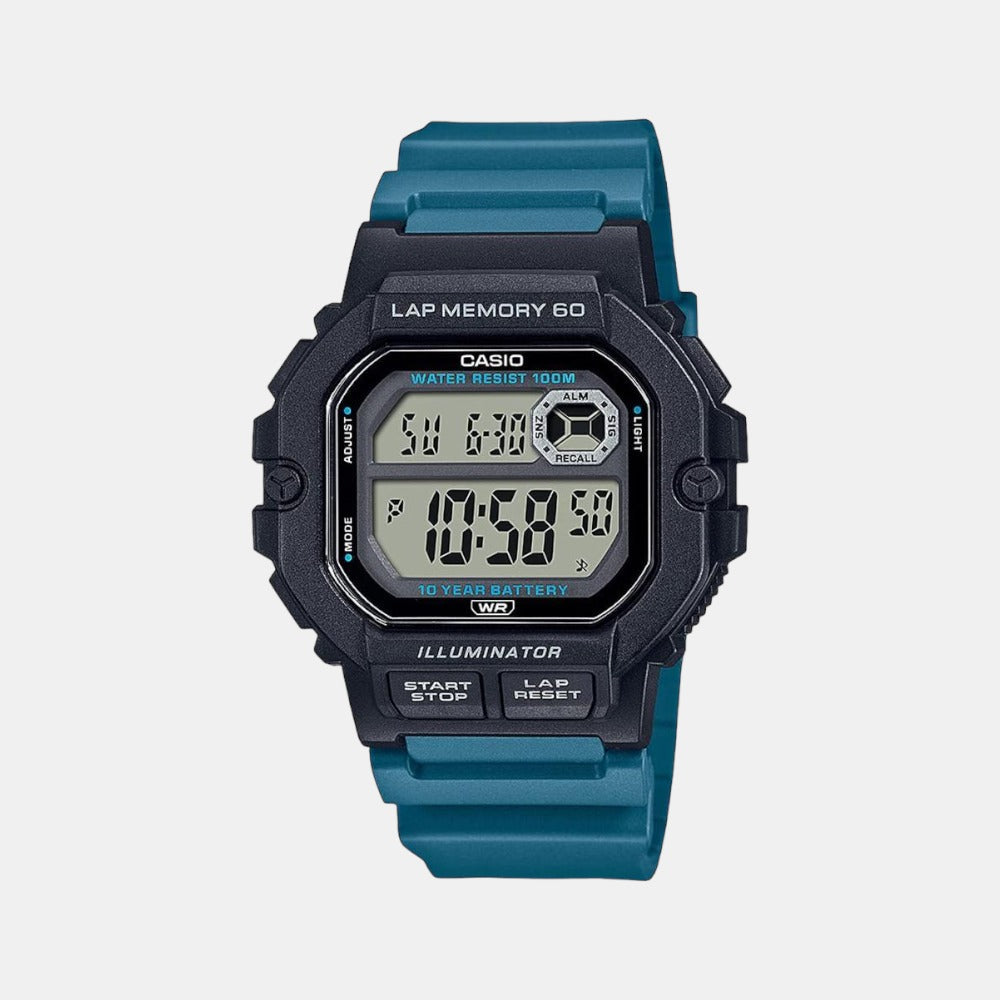 Youth Unisex Quartz Grey Dial Digital Resin Watch D271