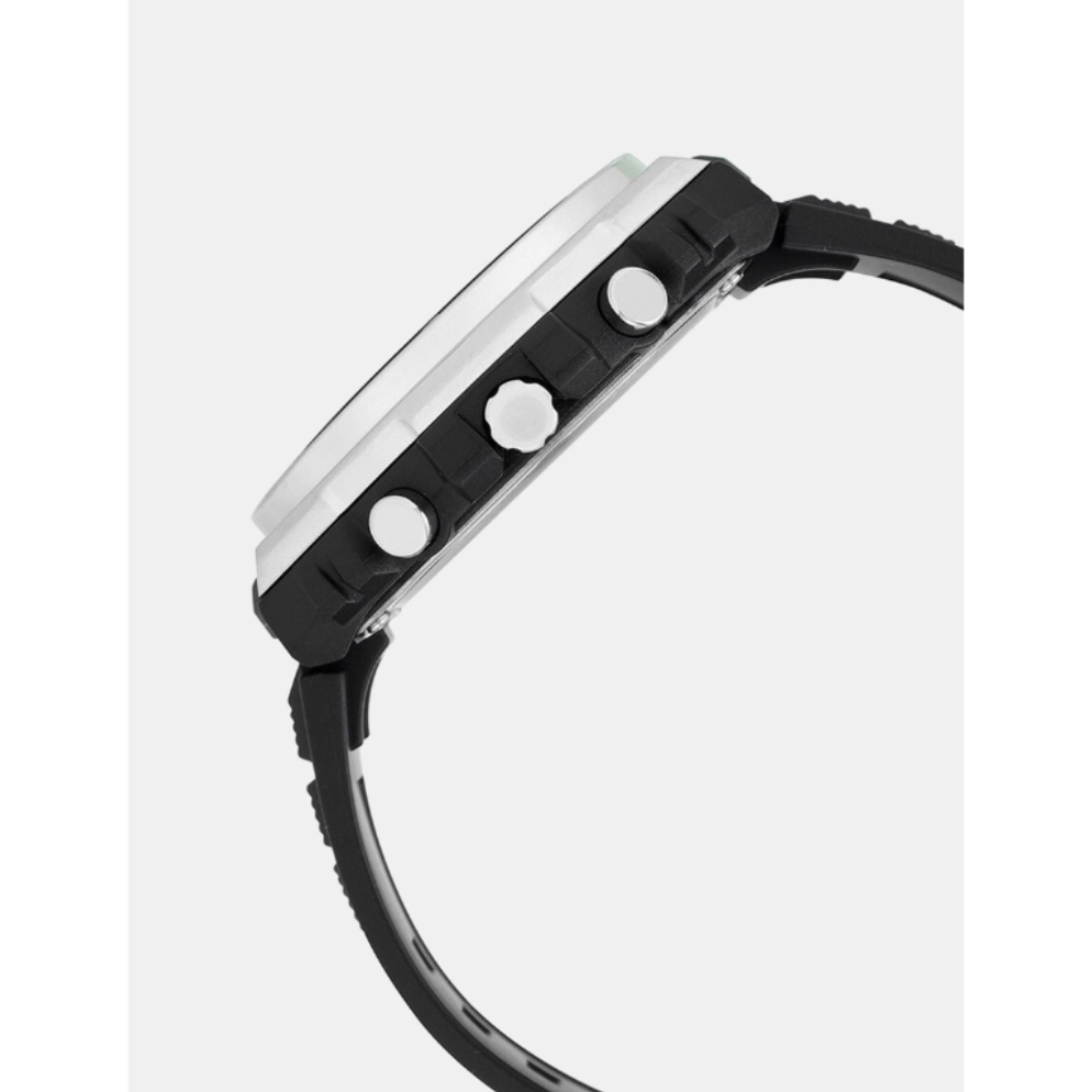 Casio AD281 | Youth Unisex Quartz Black Dial Chronograph Resin Watch MWA-300H-1AV.