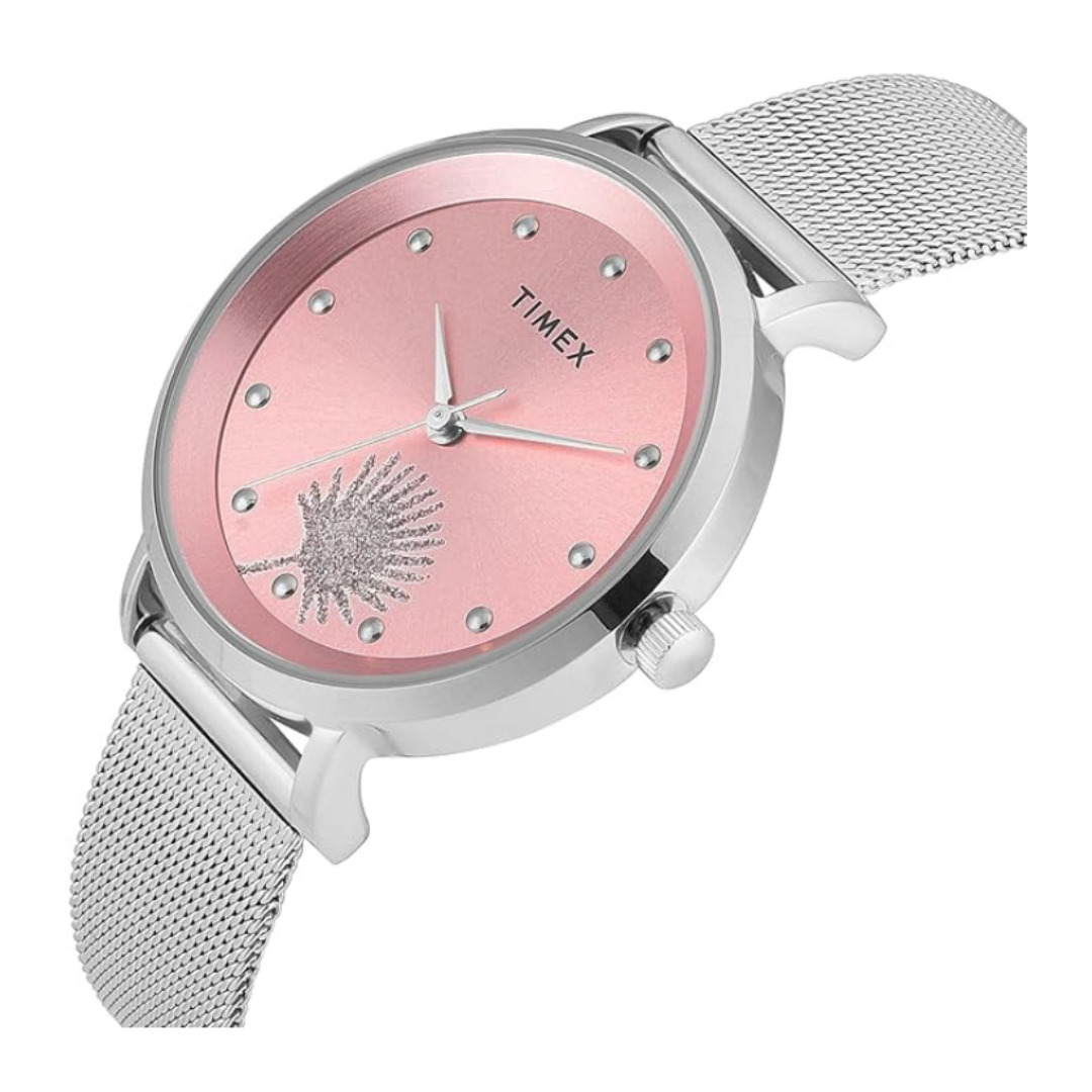 Timex TWEL12921 | Trendline Women Quartz Dial Analog Stainless Steel Watch