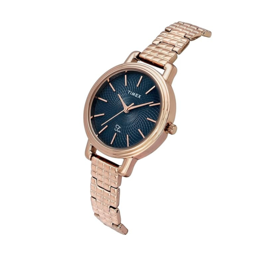 Timex TWEL23901 | Fria Women Quartz Dial Analog Brass Watch.