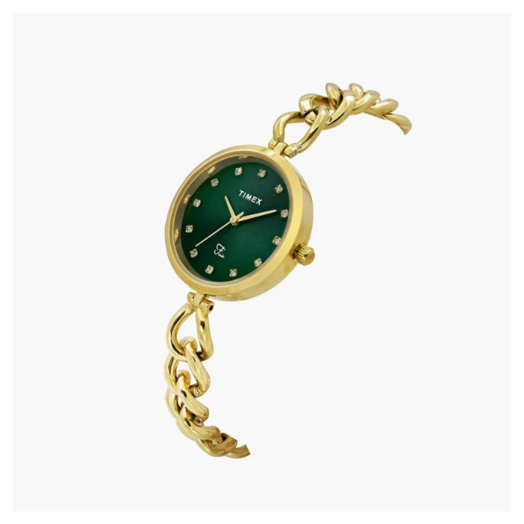 Timex TWEL23801 | Fria Women Quartz Dial Analog Brass Watch.