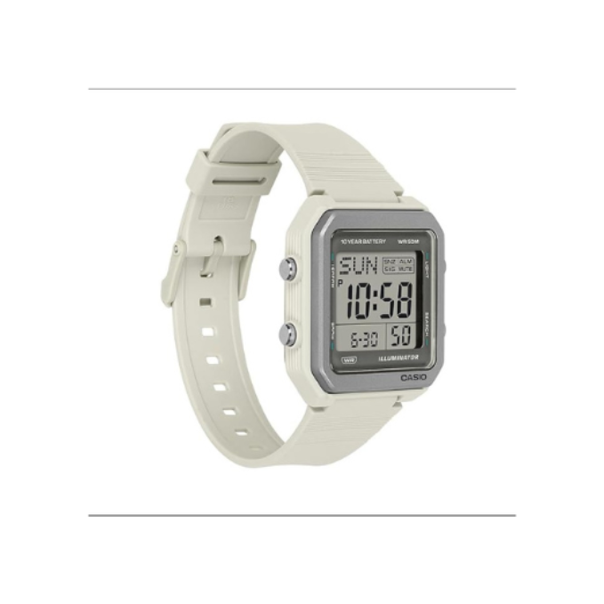 Casio W-221H-8AV I135 | G-Shock Unisex Quartz Grey Dial Digital Resin Watch