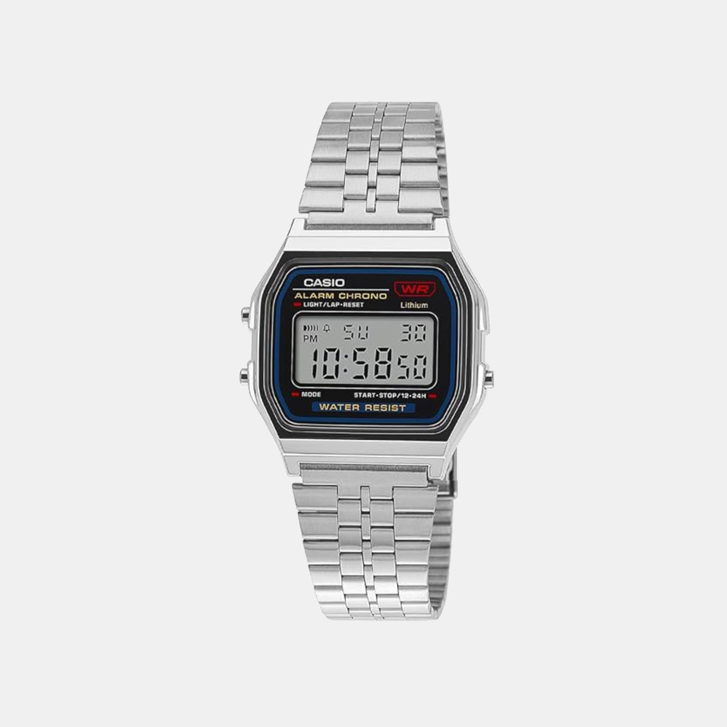 Vintage Unisex Quartz Black Dial Digital Watch D339