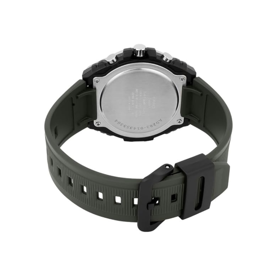 Casio MWA-300H-3AVDF AD283 | Youth Unisex Quartz Green Dial Chronograph Resin Watch