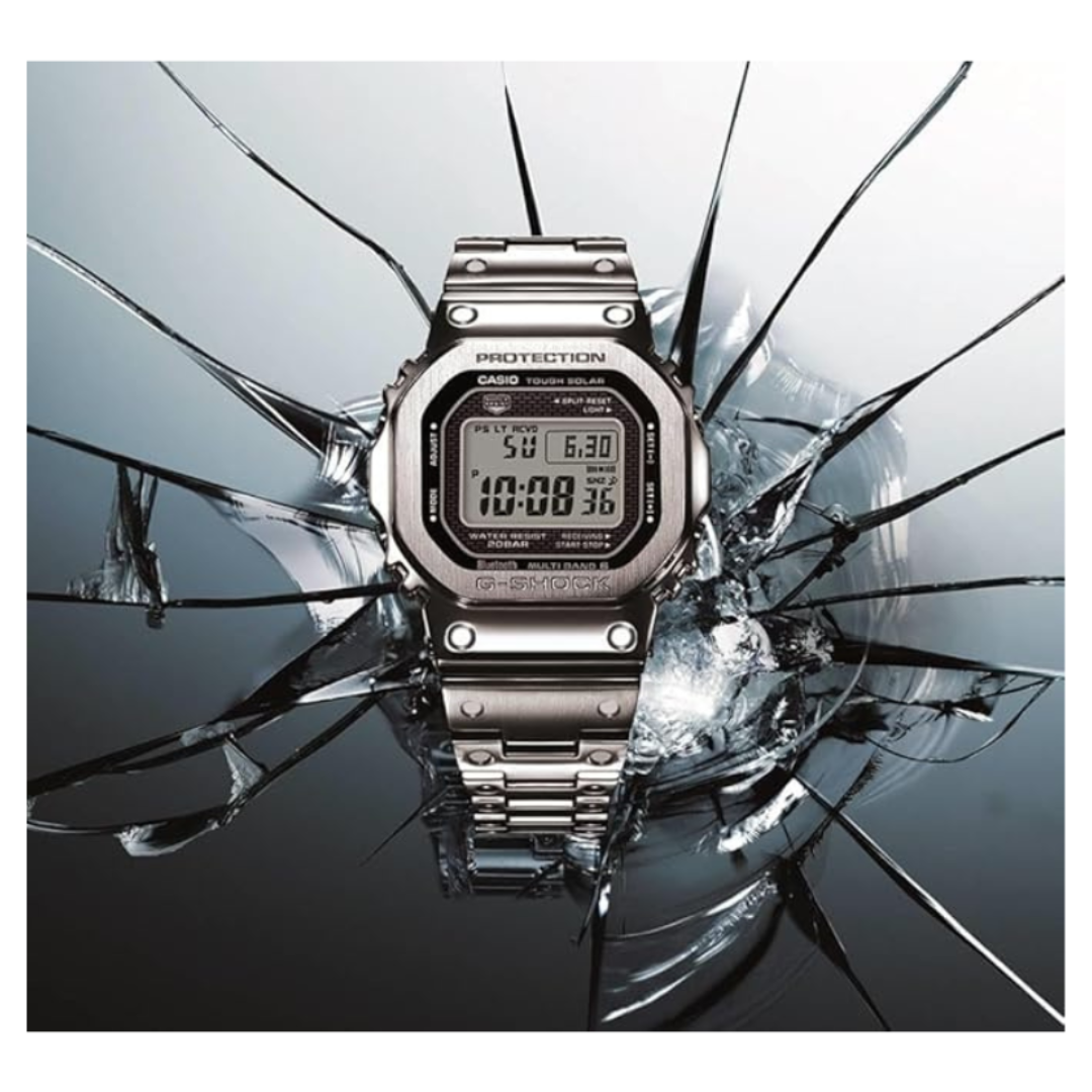 Casio GMW-B5000D-1DR G842 | G-Shock Men Quartz Black Dial Digital Stainless Steel Watch