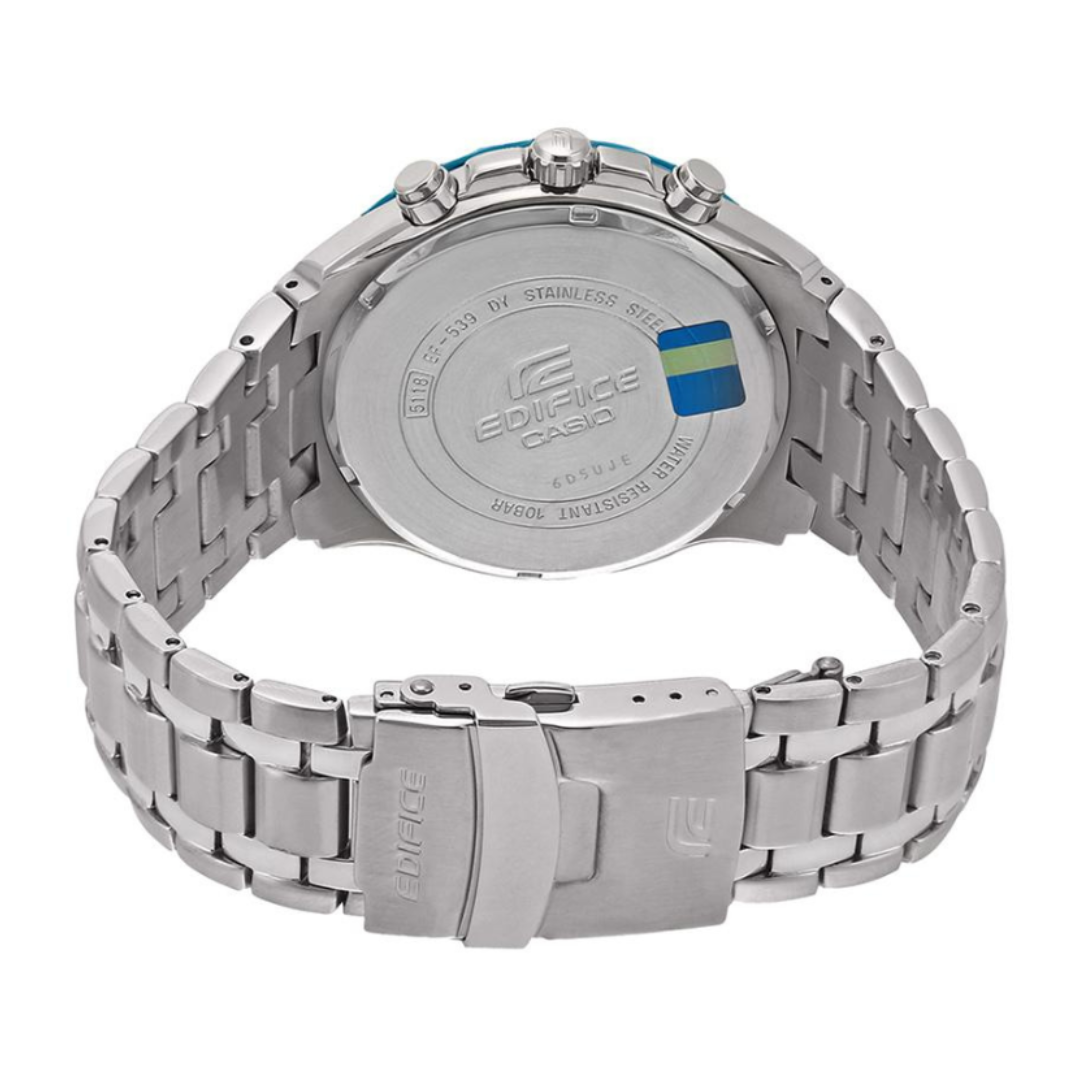 Casio EF-539D-1A2VUDF ED462 | Edifice Men Quartz Black Dial Chronograph Stainless Steel Watch