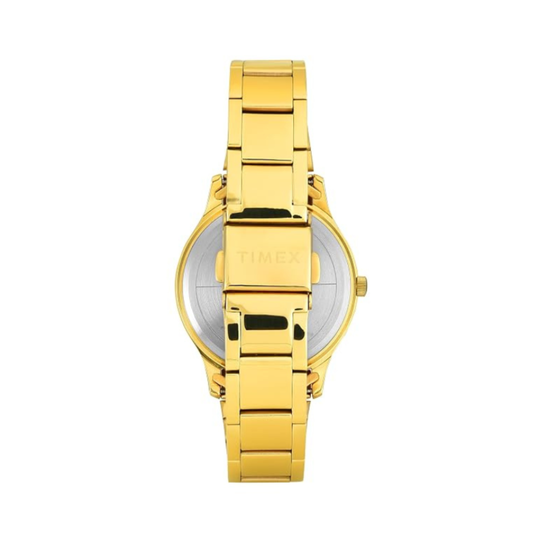 Timex TW000Q821 | Trendline Women Quartz Green Dial Multi-Function Stainless Steel Watch