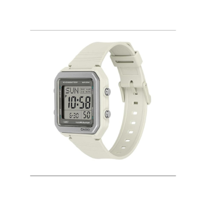 Casio W-221H-8AV I135 | G-Shock Unisex Quartz Grey Dial Digital Resin Watch
