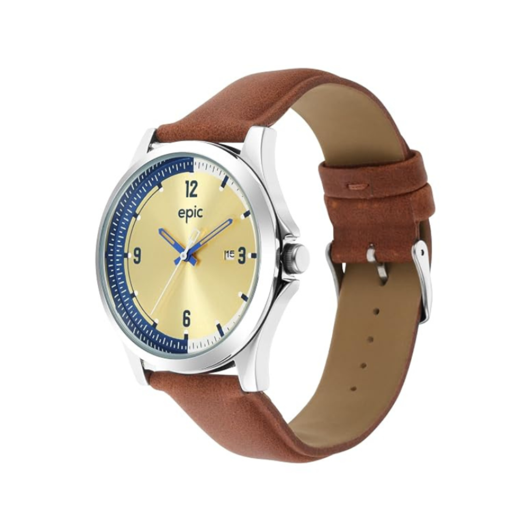 Sonata Epic EP10001SL01 | Epic Analog Watch For Men