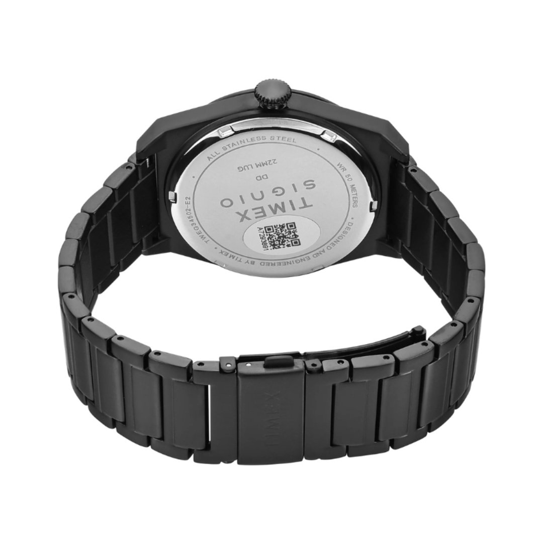 Timex TWEG34502 | Timex Signio Round 42mm Brown Dial Analog Men Watch