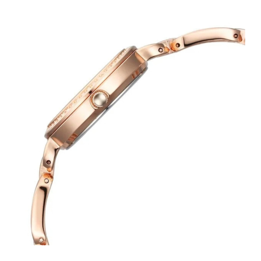 Titan 95305WM01 | Titan Raga Showstopper Quartz Analog Rose Gold Dial Metal Strap Watch For Women