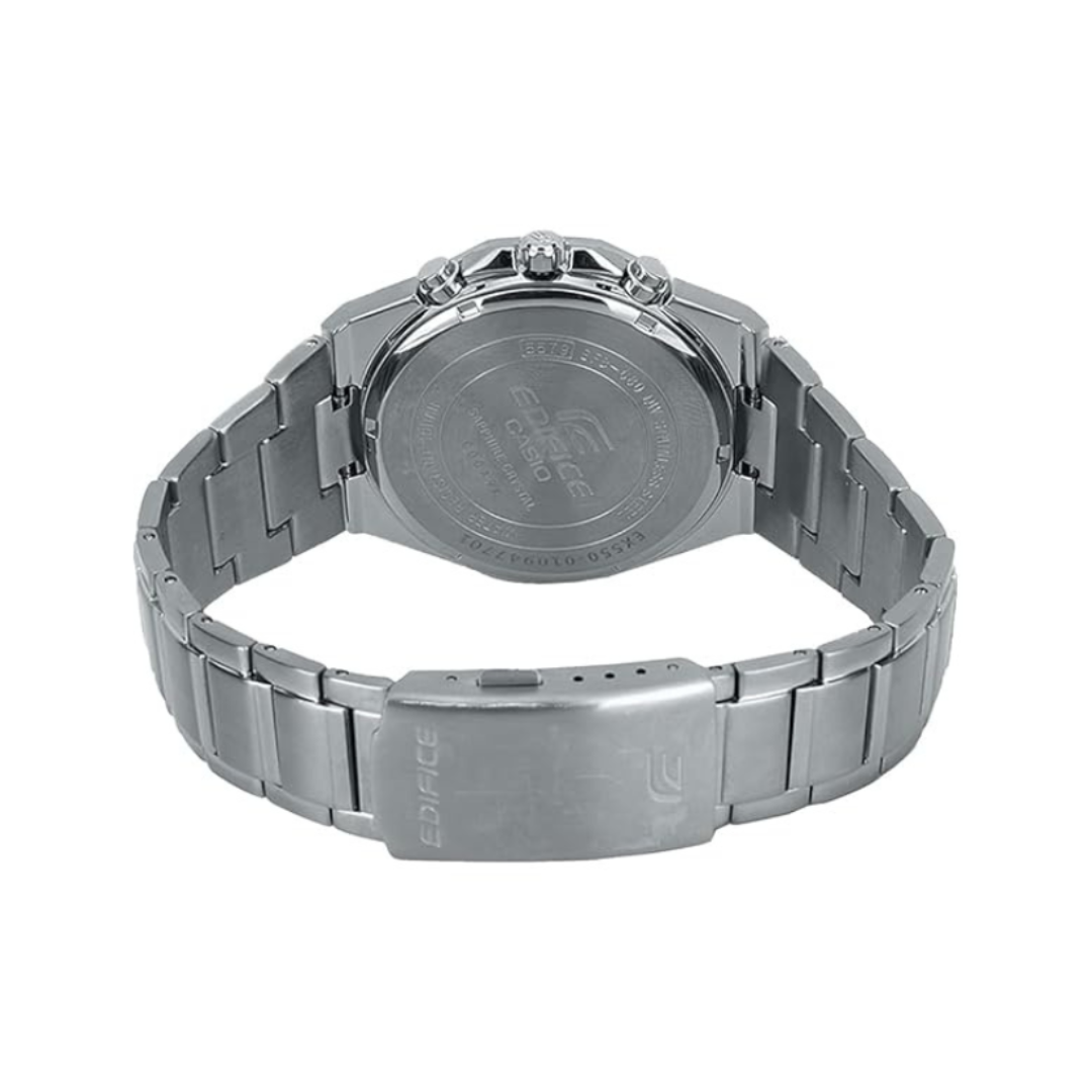 Casio EFB-680D-1AVDF EX550 | Edifice Men Quartz Black Dial Chronograph Stainless Steel Watch