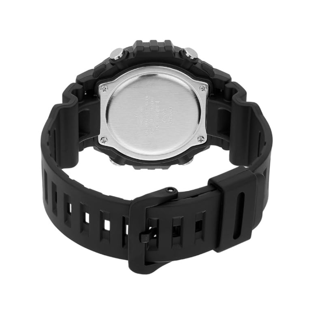 Casio MWD-110HB-1BVDF D349 | Youth Unisex Quartz Black Dial Digital Resin Watch