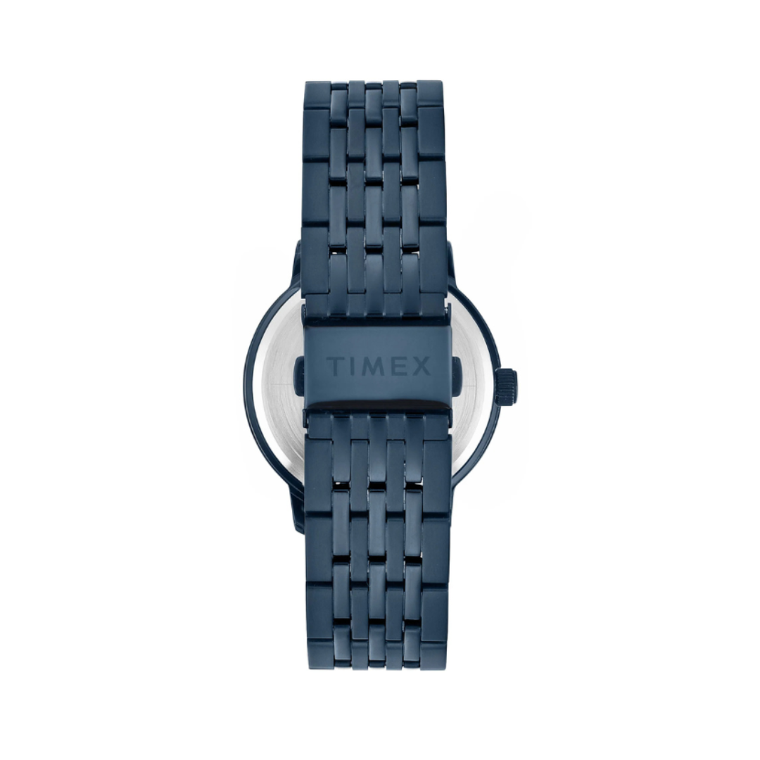 Timex TWEG25412 | Timex Trendline Round 41mm Blue Dial Analog Men Watch