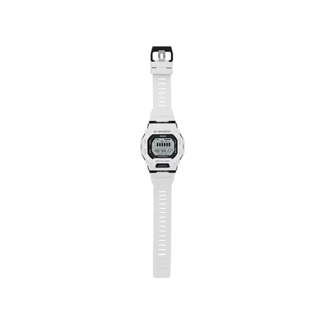Casio GBD-200-7DR G1761 | G-Shock Men Quartz Transparent Dial Digital Resin Watch