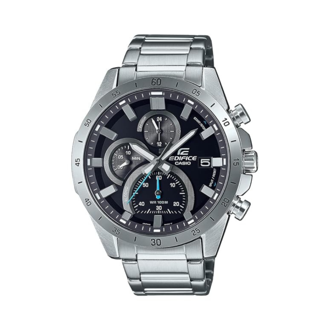 Casio EFR-571D-1AVUDF ED512 | Edifice Men Quartz Black Dial Chronograph Stainless Steel Watch