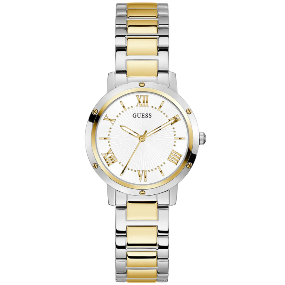 Guess GW0404L2 | Gd Dawn Women Quartz White Dial Analog Stainless Steel