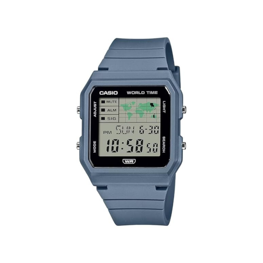 Casio LF-30W-2ADF D397 | Youth Unisex Quartz Black Dial Digital Resin Watch