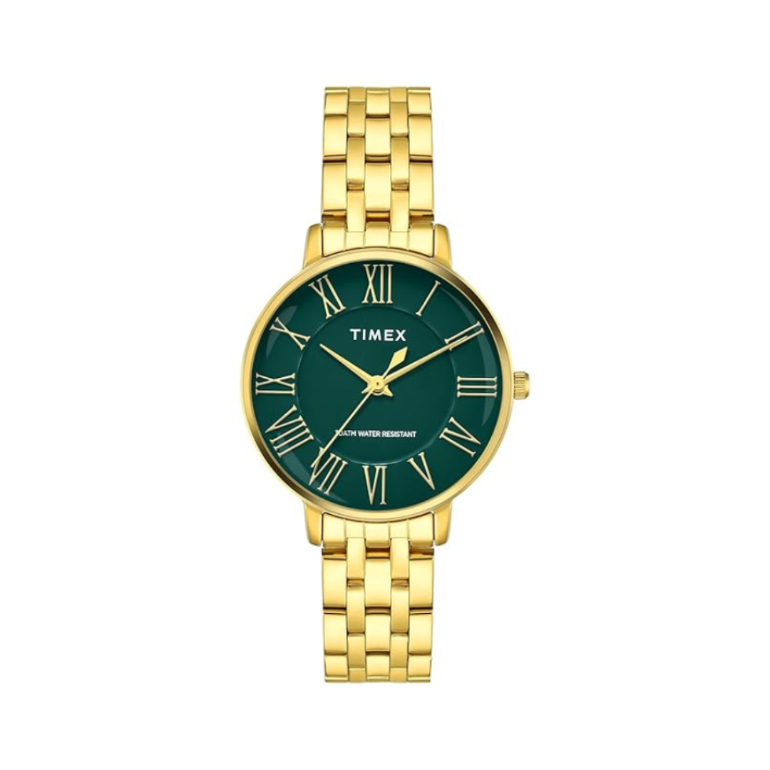 Timex TWEL19106 | Trendline Women Quartz Dial Analog Stainless Steel Watch.