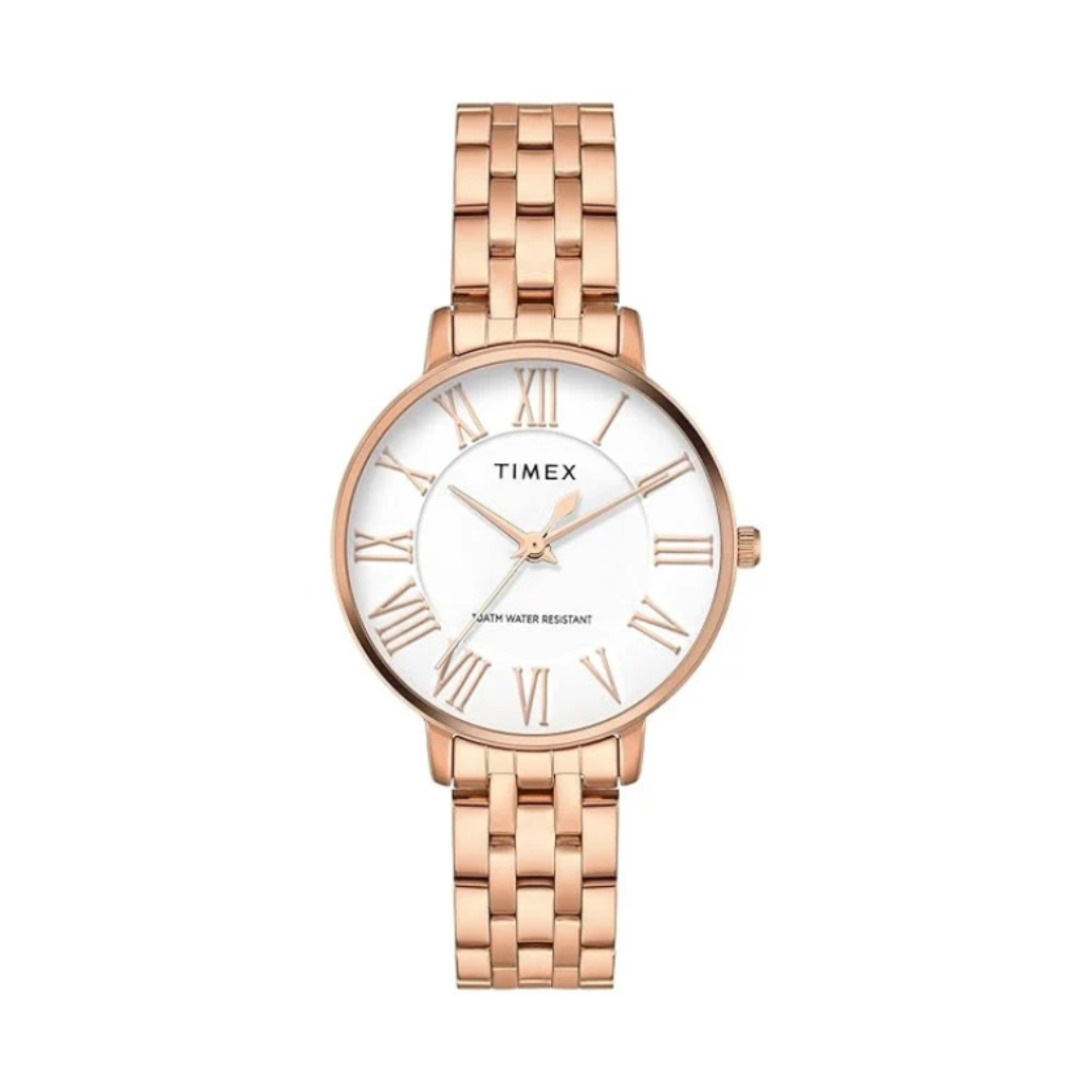 Timex TWEL19108 | Trendline Women Quartz Dial Analog Stainless Steel Watch