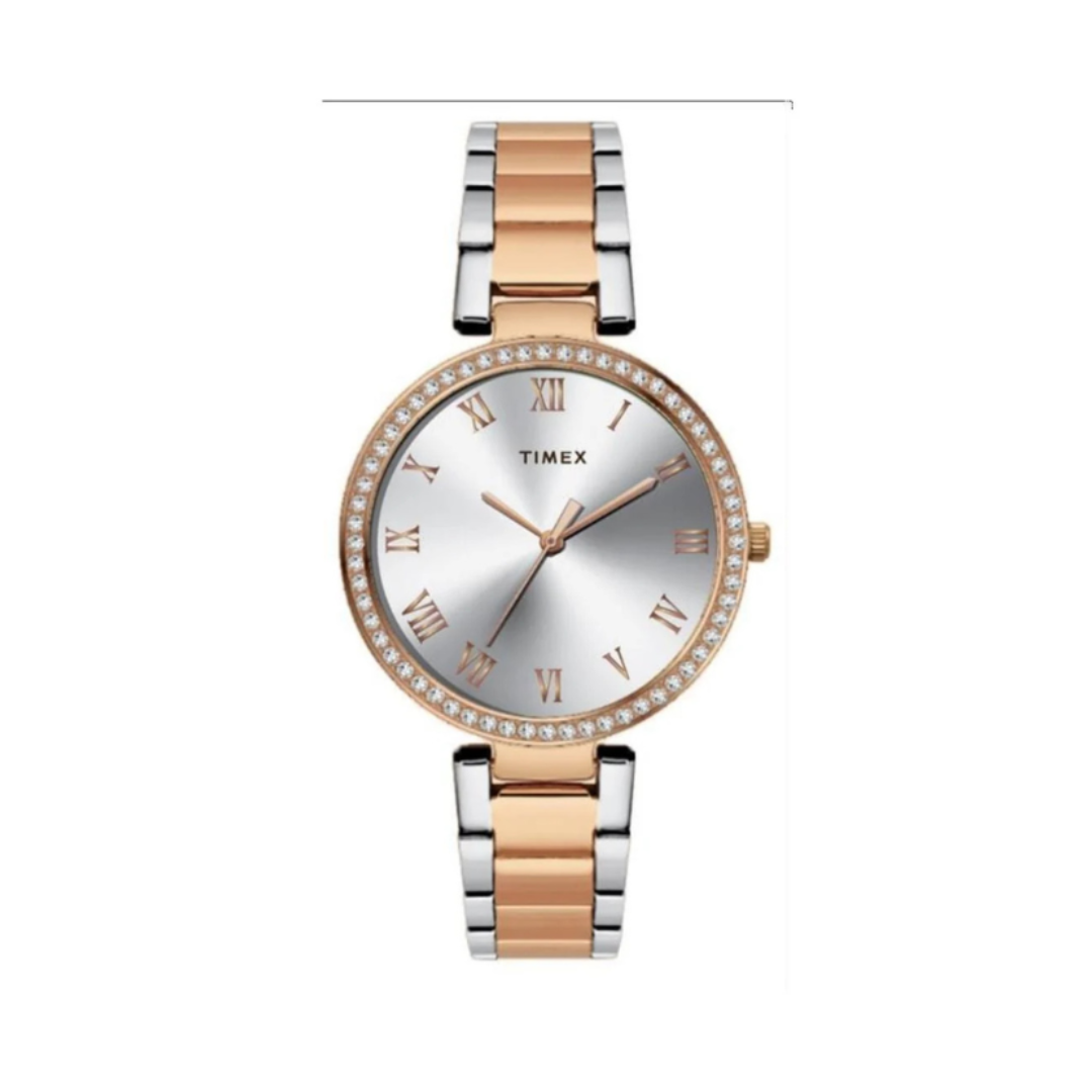 Timex TWEL18717 | Trendline Women Quartz Dial Analog Stainless Steel Watch