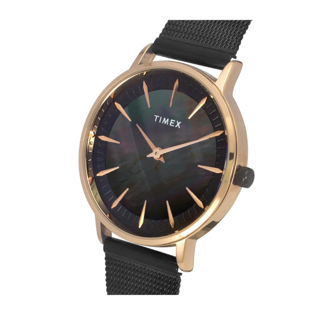 Timex TWEL15608 | Fashion Women Quartz Dial Analog Stainless Steel Watch.