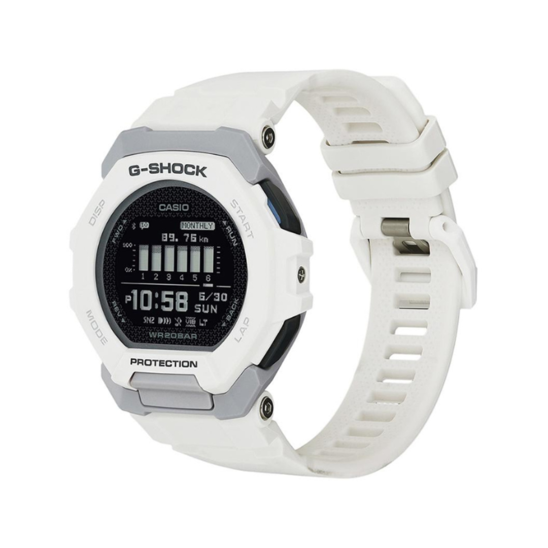 Casio GBD-300-7DR G1587 | G-Shock Men Quartz Black Dial Digital Resin Watch.