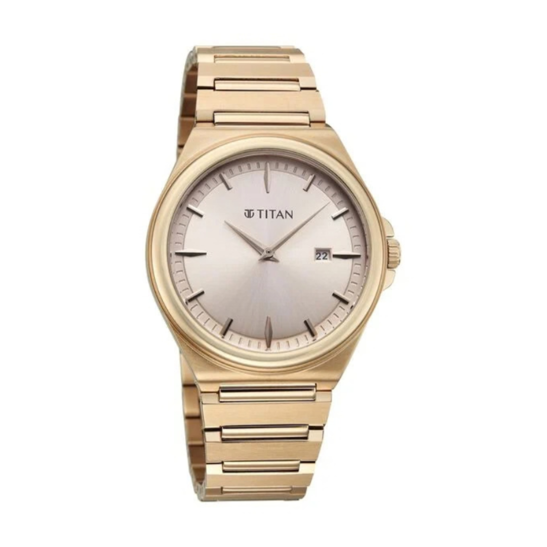 Titan 90261WM01 | Titan Classique Sleek fit Quartz Analog Executive Style Watch