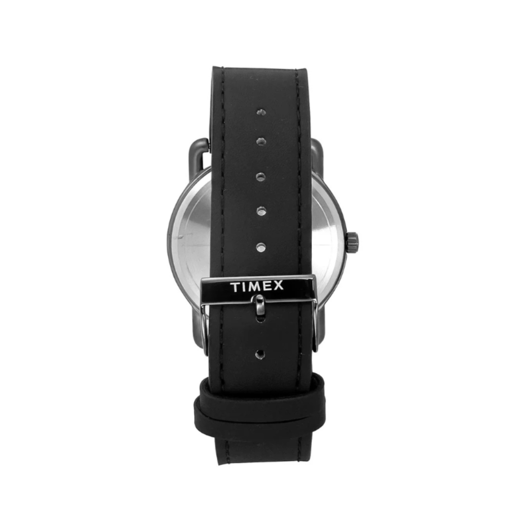 Timex TWEG25602 | Trendline Men Quartz Green Dial Analog Leather Watch.