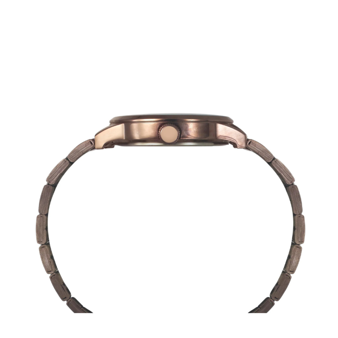 Timex TWEG19941 | Trendline Men Quartz Brown Dial Multi-Function Stainless Steel Watch TWEG19941