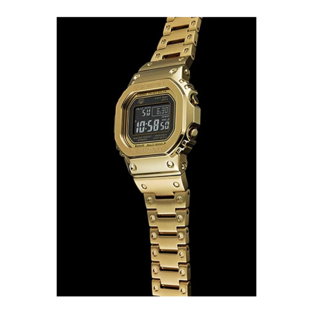 Casio GMW-B5000GD-9DR G902 | Classics Men Quartz Black Dial Digital Stainless Steel Watch