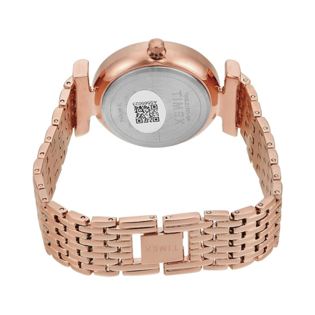 Timex TWEL21601 | Trendline Women Quartz Dial Analog Brass Watch.