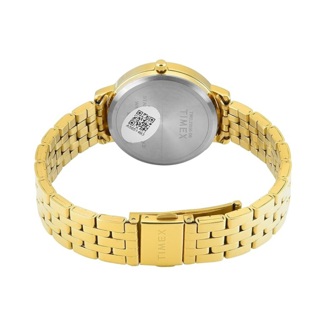 Timex TWEL19106 | Trendline Women Quartz Dial Analog Stainless Steel Watch.