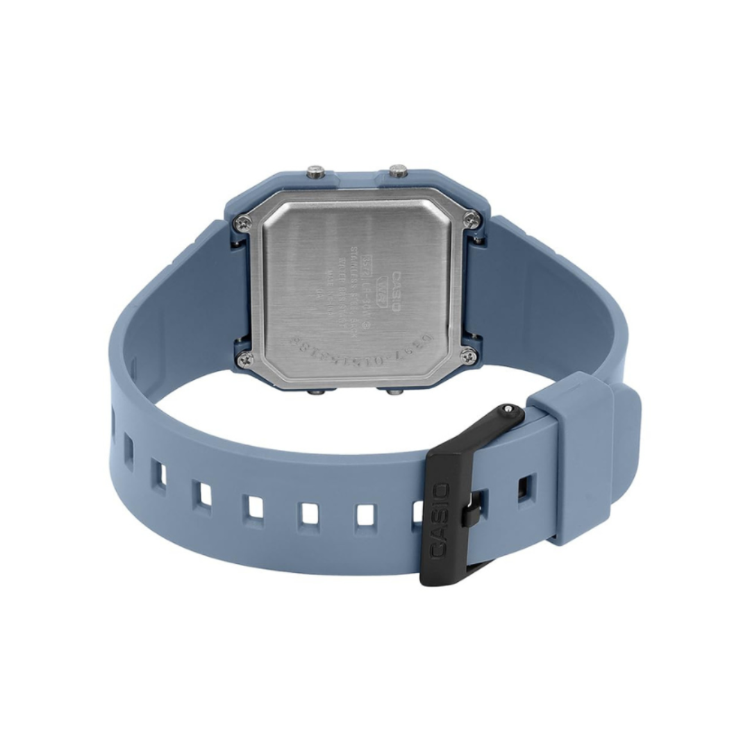 Casio LF-30W-2ADF D397 | Youth Unisex Quartz Black Dial Digital Resin Watch