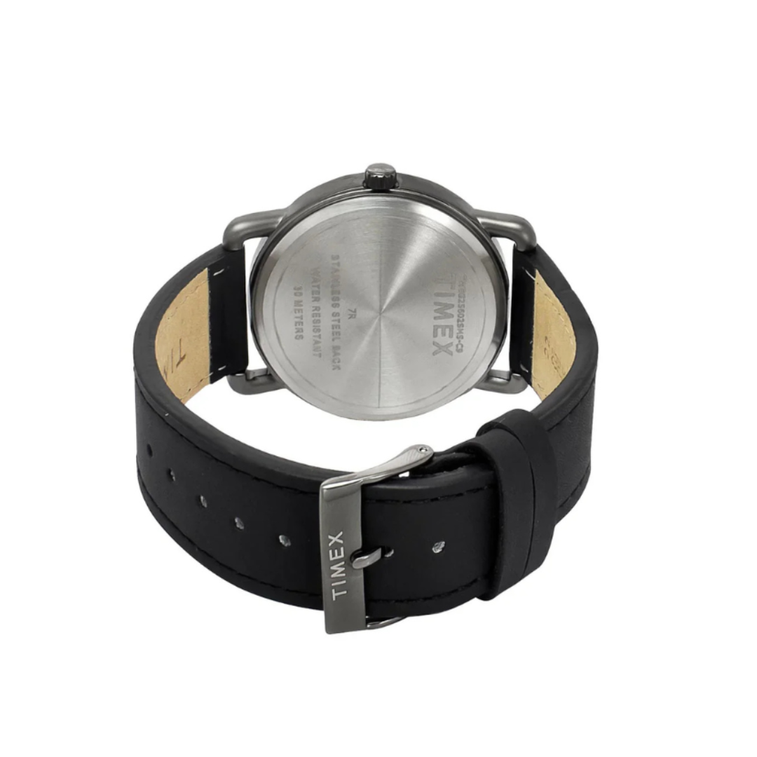 Timex TWEG25602 | Trendline Men Quartz Green Dial Analog Leather Watch.