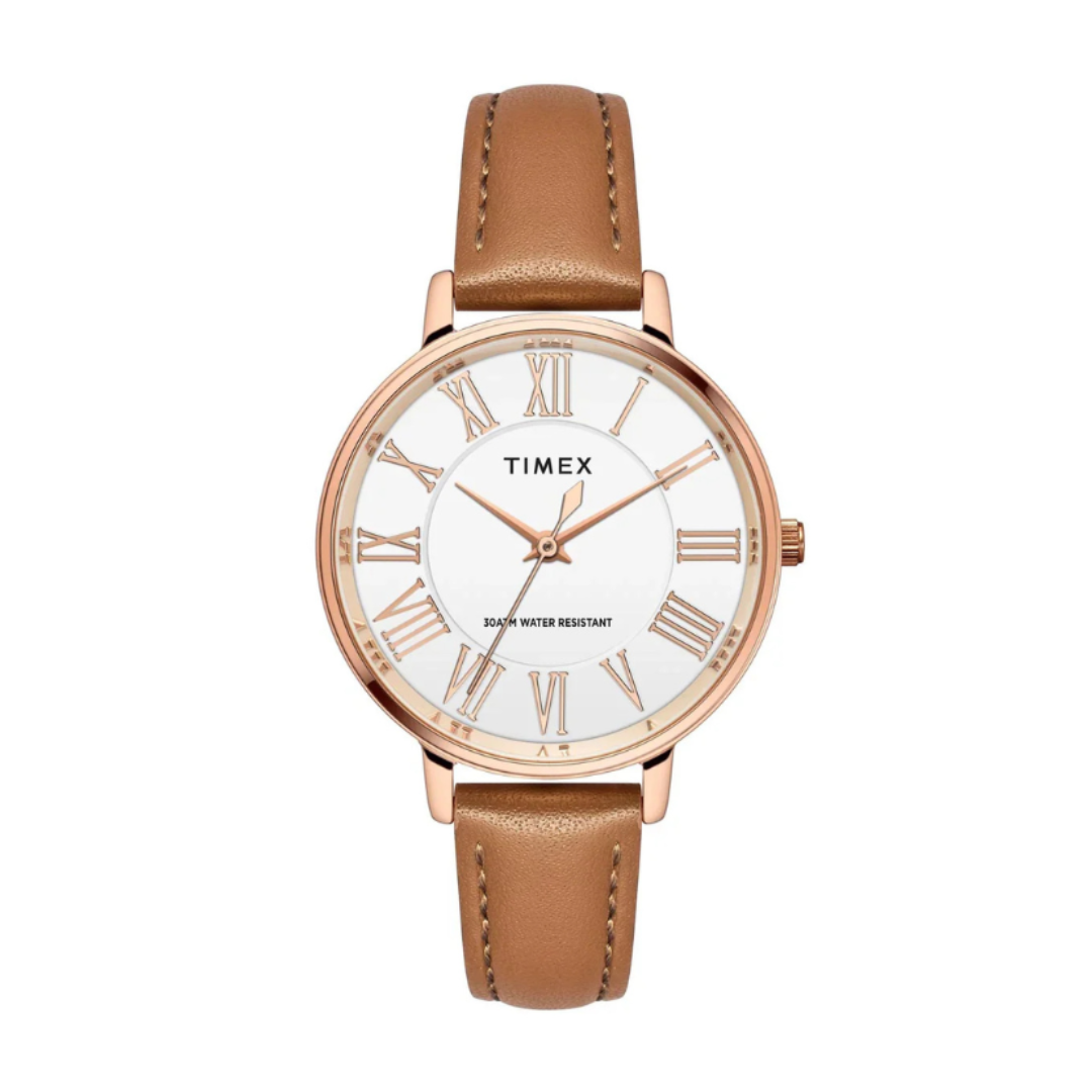 Timex TWEL19105 | Trendline Women Quartz Dial Analog Leather Watch