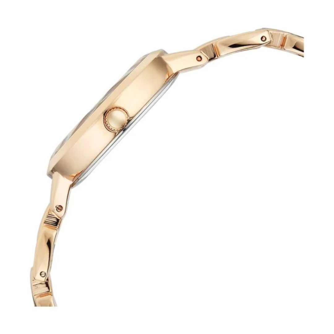 Titan 95352WM01 | Titan Raga Showstopper Quartz Analog Rose Gold Dial Metal Strap Watch For Women