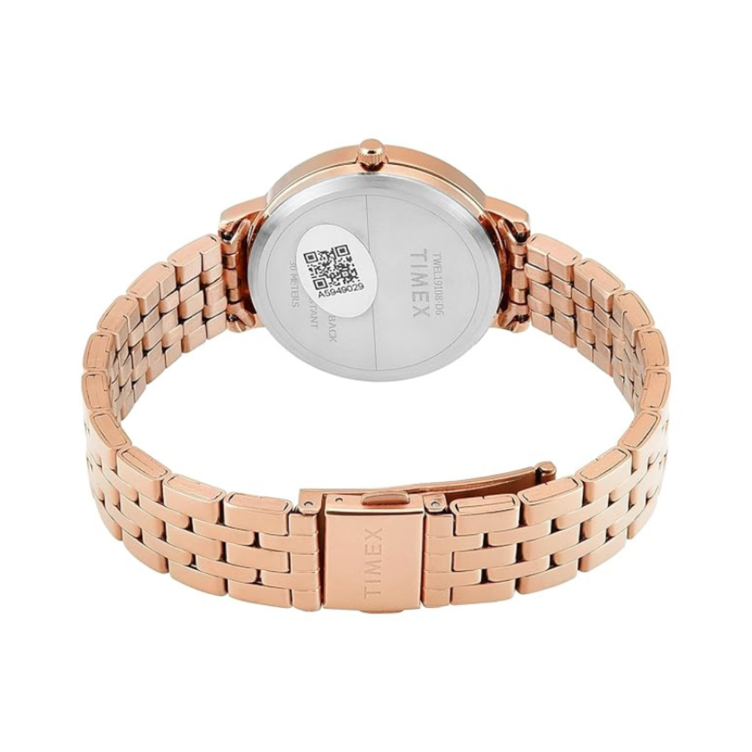 Timex TWEL19108 | Trendline Women Quartz Dial Analog Stainless Steel Watch